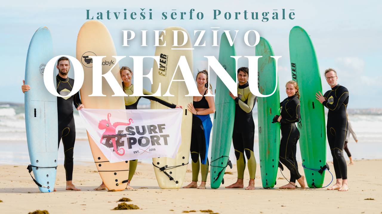 Load video: Surfport sērfa piedzīvojums